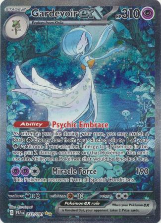 Scarlet & Violet: Paldean Fates : 233/091 - Gardevoir ex - Special Illustration Rare