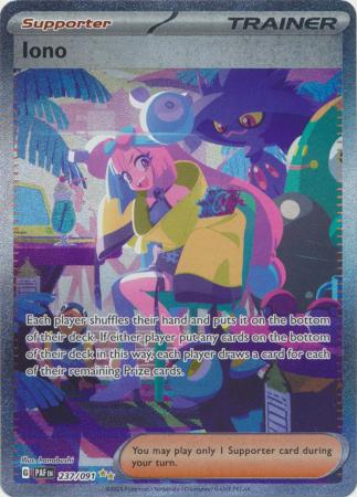 Scarlet & Violet: Paldean Fates : 237/091 - Iono - Special Illustration Rare