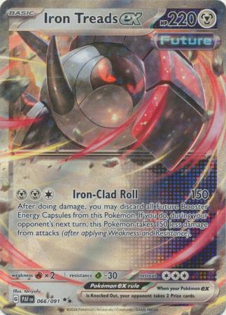 Scarlet & Violet: Paldean Fates : 066/091 - Iron Treads ex - Ultra Rare