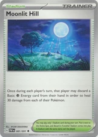 Scarlet & Violet: Paldean Fates : 081/091 - Moonlit Hill - Uncommon