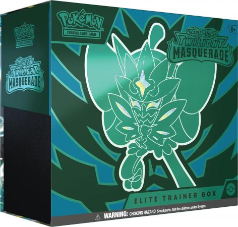 Scarlet & Violet: Twilight Masquerade : Scarlet & Violet: Twilight Masquerade Elite Trainer Box (Pokemon)