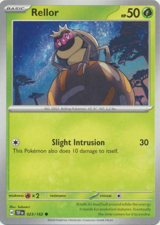 Scarlet & Violet: Temporal Forces: 023/162 - Rellor - Common