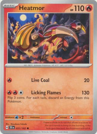 Scarlet & Violet: Temporal Forces: 031/162 - Heatmor - Common