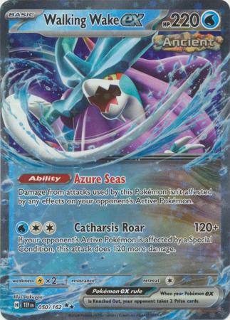 Scarlet & Violet: Temporal Forces: 050/162 - Walking Wake ex - Ultra Rare