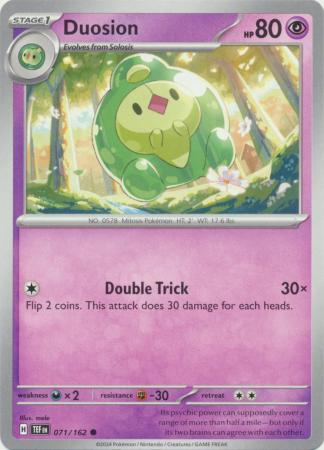 Scarlet & Violet: Temporal Forces: 071/162 - Duosion - Common