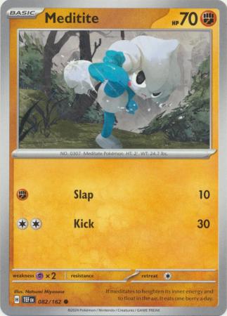 Scarlet & Violet: Temporal Forces: 082/162 - Meditite - Common