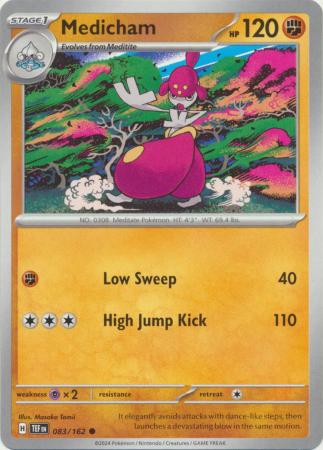 Scarlet & Violet: Temporal Forces: 083/162 - Medicham - Common