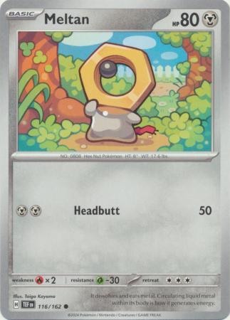 Scarlet & Violet: Temporal Forces: 116/162 - Meltan - Common