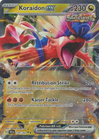 Scarlet & Violet: Temporal Forces: 120/162 - Koraidon ex - Ultra Rare