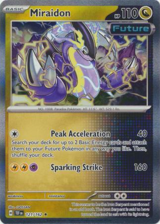 Scarlet & Violet: Temporal Forces: 121/162 - Miraidon - Holo Rare