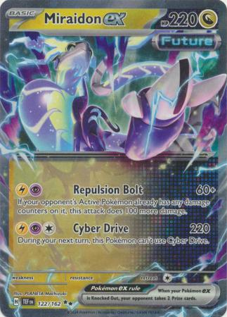 Scarlet & Violet: Temporal Forces: 122/162 - Miraidon ex - Ultra Rare