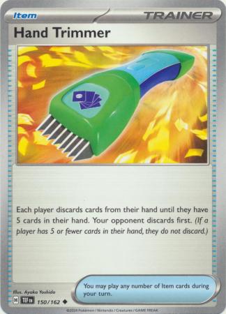 Scarlet & Violet: Temporal Forces: 150/162 - Hand Trimmer - Uncommon
