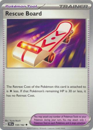 Scarlet & Violet: Temporal Forces: 159/162 - Rescue Board - Uncommon