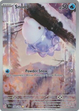 Scarlet & Violet: Temporal Forces: 168/162 - Snom - Illustration Rare