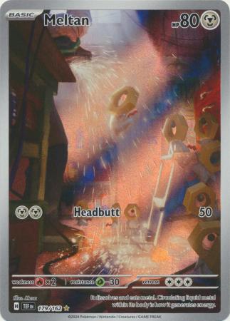 Scarlet & Violet: Temporal Forces: 179/162 - Meltan - Illustration Rare