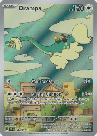 Scarlet & Violet: Temporal Forces: 184/162 - Drampa - Illustration Rare