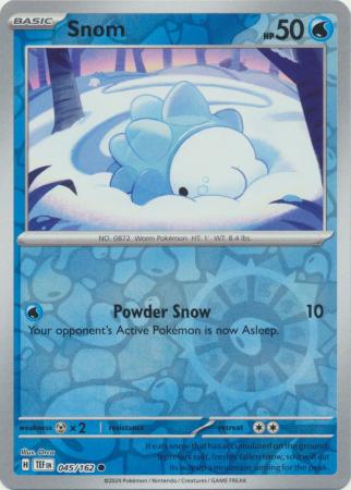 Scarlet & Violet: Temporal Forces: 045/162 - Snom - Common Reverse Holo