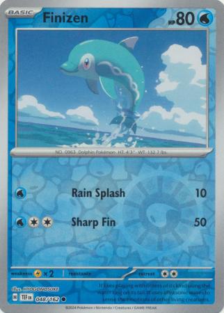 Scarlet & Violet: Temporal Forces: 048/162 - Finizen - Common Reverse Holo