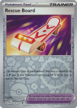 Scarlet & Violet: Temporal Forces: 159/162 - Rescue Board - Uncommon Reverse Holo