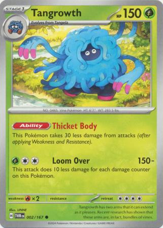 Scarlet & Violet: Twilight Masquerade : 002/167 - Tangrowth - Common