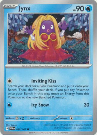 Scarlet & Violet: Twilight Masquerade : 046/167 - Jynx - Common