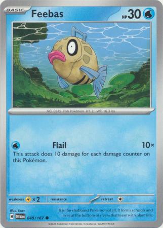 Scarlet & Violet: Twilight Masquerade : 049/167 - Feebas - Common