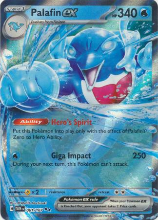 Scarlet & Violet: Twilight Masquerade : 061/167 - Palafin ex - Ultra Rare