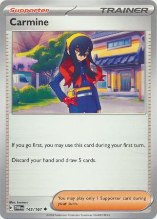 Scarlet & Violet: Twilight Masquerade : 145/167 - Carmine - Uncommon
