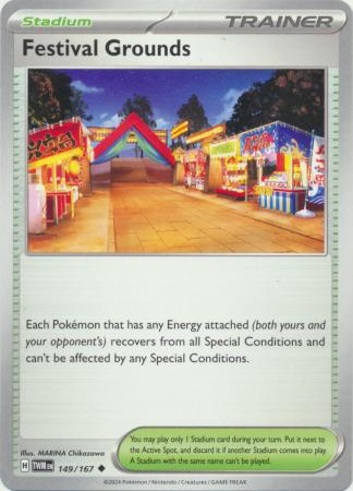 Scarlet & Violet: Twilight Masquerade : 149/167 - Festival Grounds - Uncommon