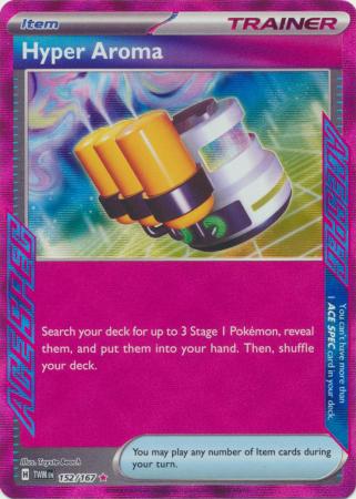 Scarlet & Violet: Twilight Masquerade : 152/167 - Hyper Aroma - Ace Rare