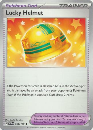 Scarlet & Violet: Twilight Masquerade : 158/167 - Lucky Helmet - Uncommon
