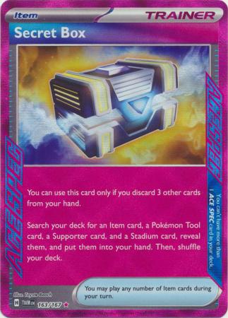 Scarlet & Violet: Twilight Masquerade : 163/167 - Secret Box - Ace Rare