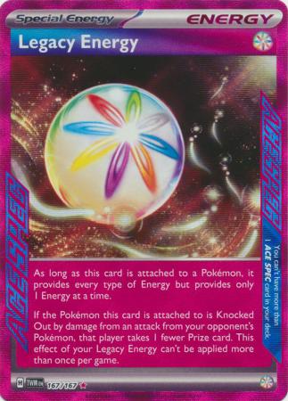 Scarlet & Violet: Twilight Masquerade : 167/167 - Legacy Energy - Ace Rare