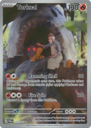 Scarlet & Violet: Twilight Masquerade : 172/167 - Torkoal - Illustration Rare