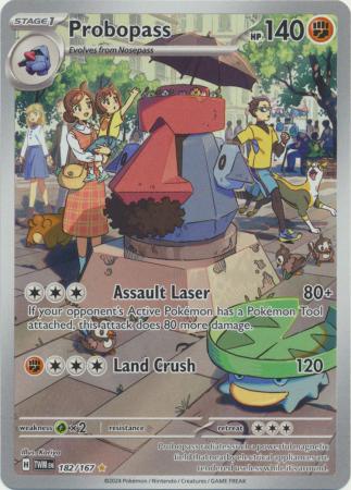 Scarlet & Violet: Twilight Masquerade : 182/167 - Probopass - Illustration Rare