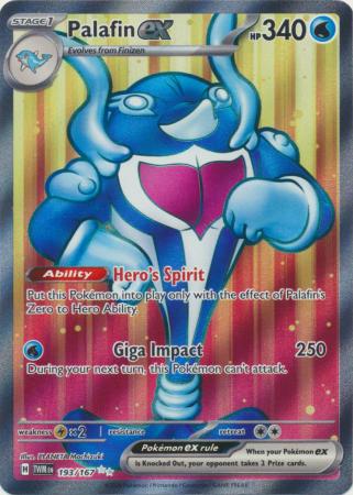 Scarlet & Violet: Twilight Masquerade : 193/167 - Palafin ex - Full Art Secret Rare