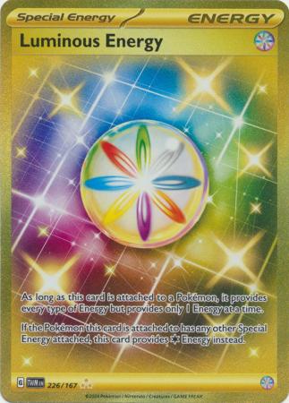Scarlet & Violet: Twilight Masquerade : 226/167 - Luminous Energy - Gold Secret Rare