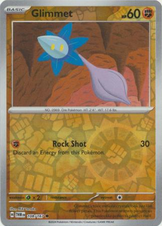 Scarlet & Violet: Twilight Masquerade : 108/167 - Glimmet - Common Reverse Holo