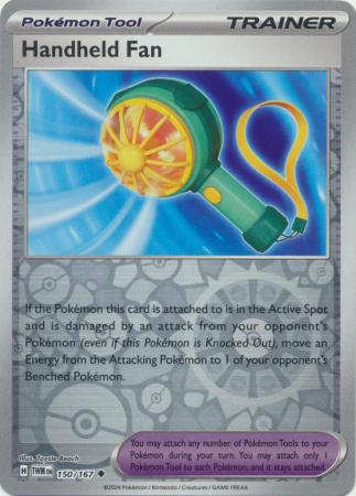 Scarlet & Violet: Twilight Masquerade : 150/167 - Handheld Fan - Uncommon Reverse Holo