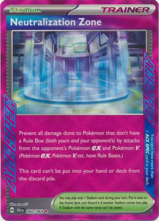 Scarlet & Violet: Shrouded Fable : 060/064 -  Neutralization Zone - Ace Rare