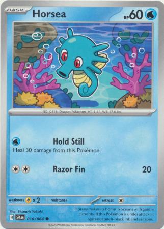 Scarlet & Violet: Shrouded Fable : 010/064 - Horsea - Common