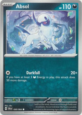 Scarlet & Violet: Shrouded Fable :  030/064 - Absol - Common