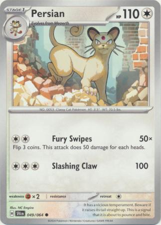 Scarlet & Violet: Shrouded Fable : 049/064 - Persian - Common