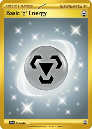 Scarlet & Violet: Shrouded Fable : 099/066 - Basic Metal Energy - Gold Secret Rare