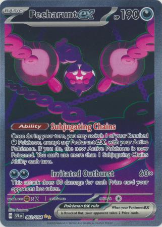 Scarlet & Violet: Shrouded Fable : 093/064 - Pecharunt ex - Special Illustration Rare
