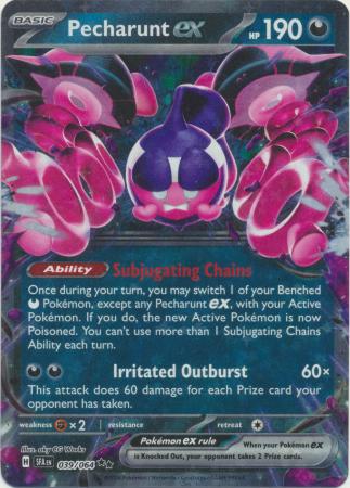 Scarlet & Violet: Shrouded Fable : 039/064 - Pecharunt ex - Ultra Rare