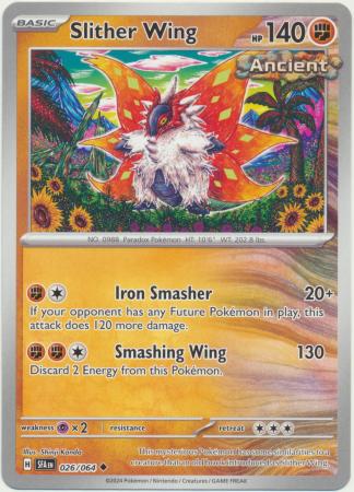 Scarlet & Violet: Shrouded Fable : 026/064 - Slither Wing - Uncommon