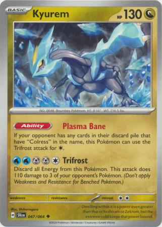 Scarlet & Violet: Shrouded Fable : 047/064 - Kyurem - Uncommon
