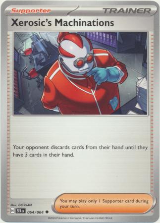 Scarlet & Violet: Shrouded Fable : 064/064 - Xerosic's Machinations - Uncommon