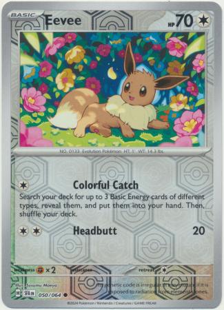 Scarlet & Violet: Shrouded Fable : 050/064 - Eevee - Common Reverse Holo